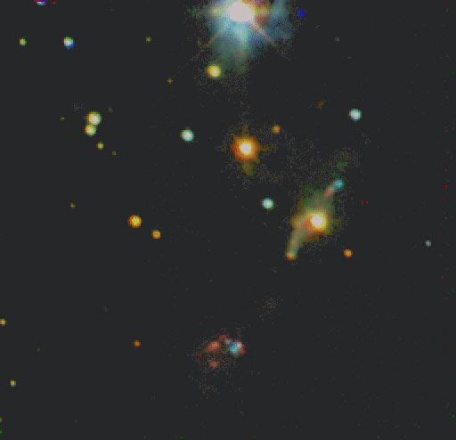 V380 Ori near infrared image