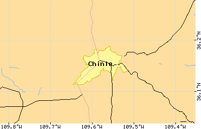 map of Chinle